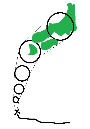 狩野画伯による台風進路 台風の絵