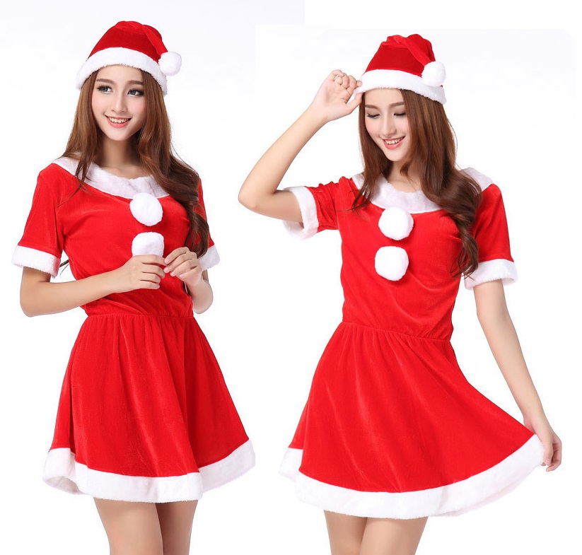 【限定１５８０円！Ｘｍａｓ☆ＳＡＬＥ】サンタガールワンピース