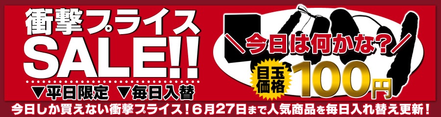 衝撃プライスSALE！