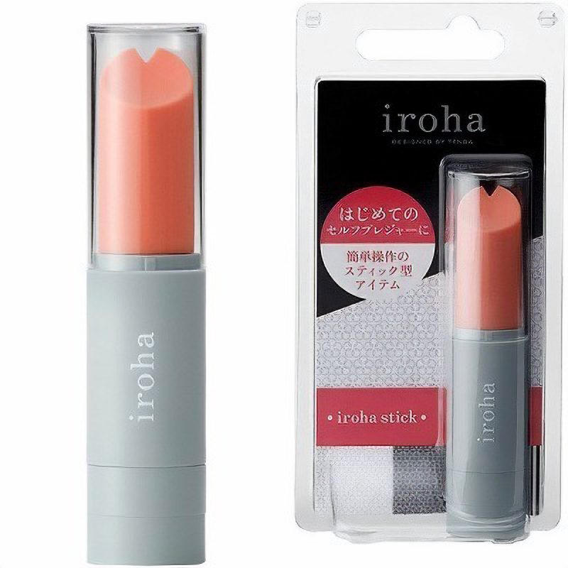 ｉｒｏｈａ　ｓｔｉｃｋ（イロハ　スティック）　コーラルピンク×グレー
