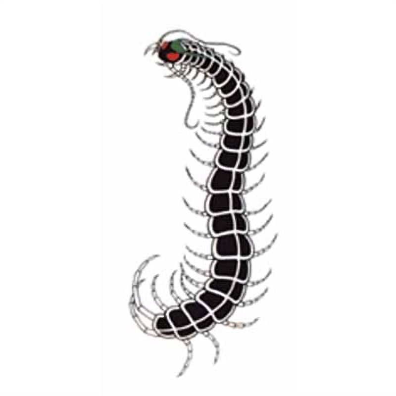 タトゥーシール　大ムカデ