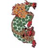 タトゥーシール　唐獅子