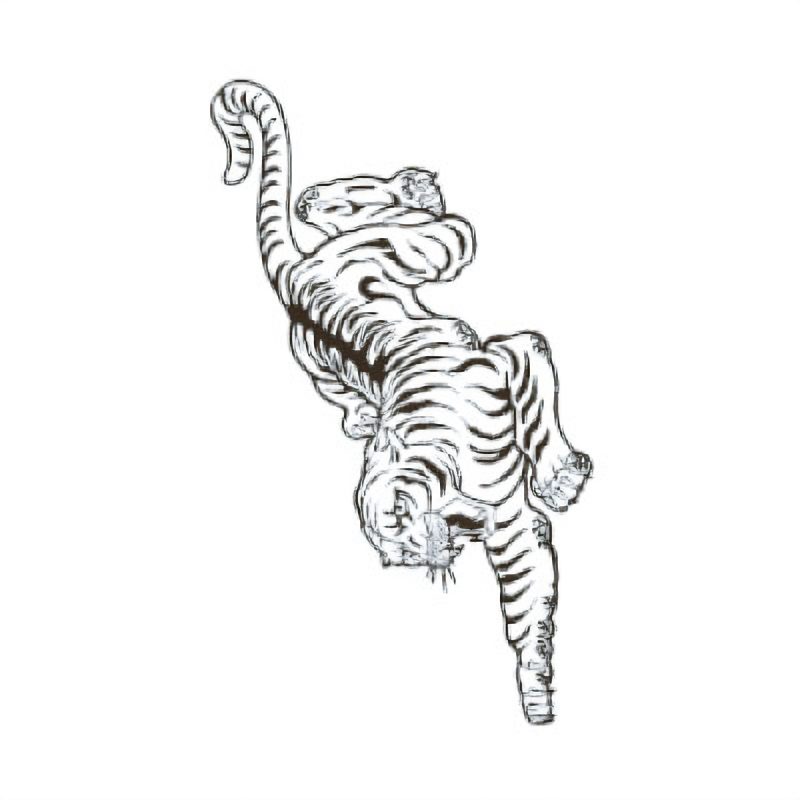 タトゥーシール　虎