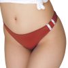 光沢ストレッチブルマＴバック　レッド