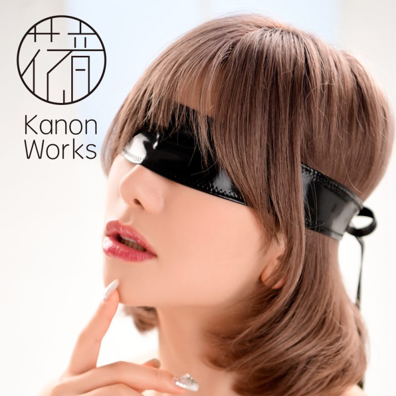 Alternative view of ＜Ｋａｎｏｎ　Ｗｏｒｋｓ＞　エナメル生地後ろ結びアイマスク