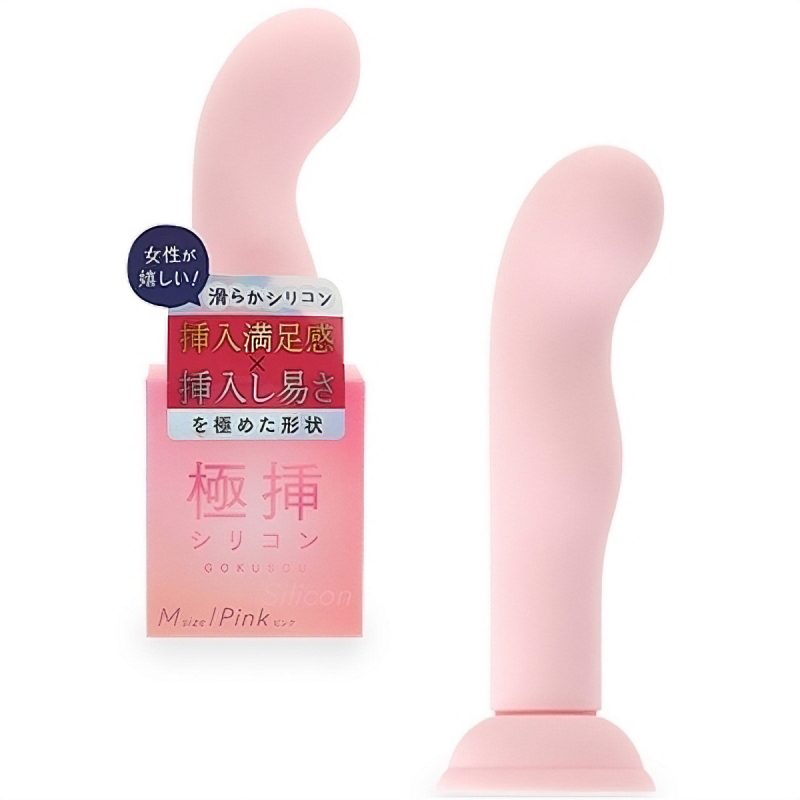 極挿シリコン　Ｍサイズ　（ピンク）